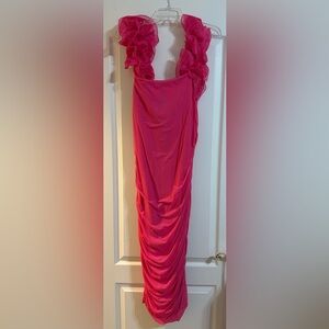 SHEIN Curve Hot Pink Dress